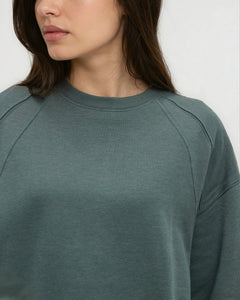 Bluffs Cropped Crew-3