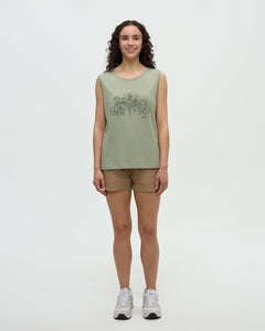 Lakeside Florals Tank-2