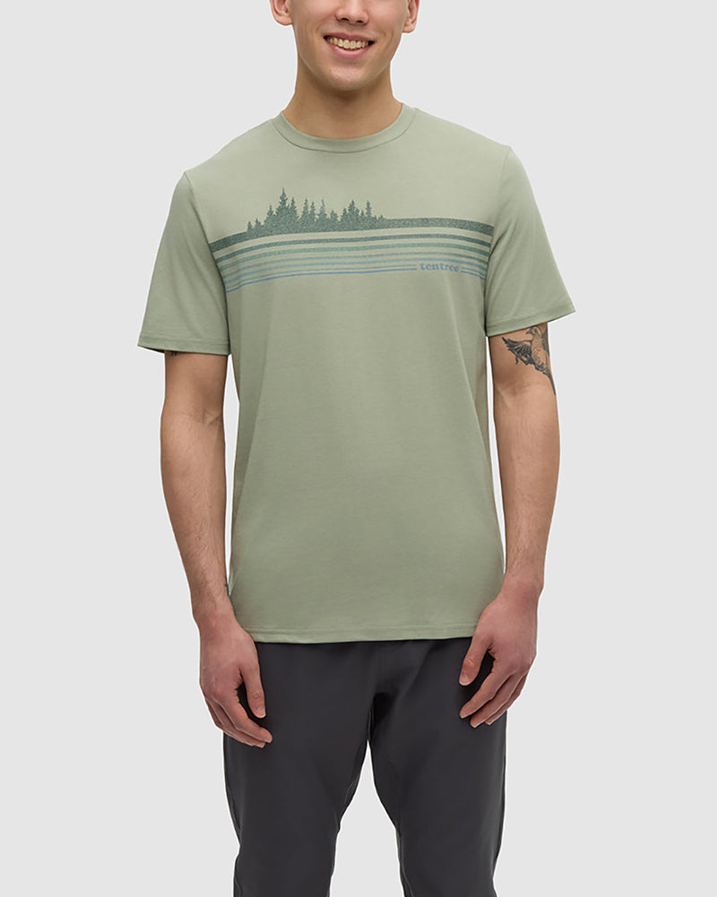 Wildfire Retro Treeline T-Shirt-1