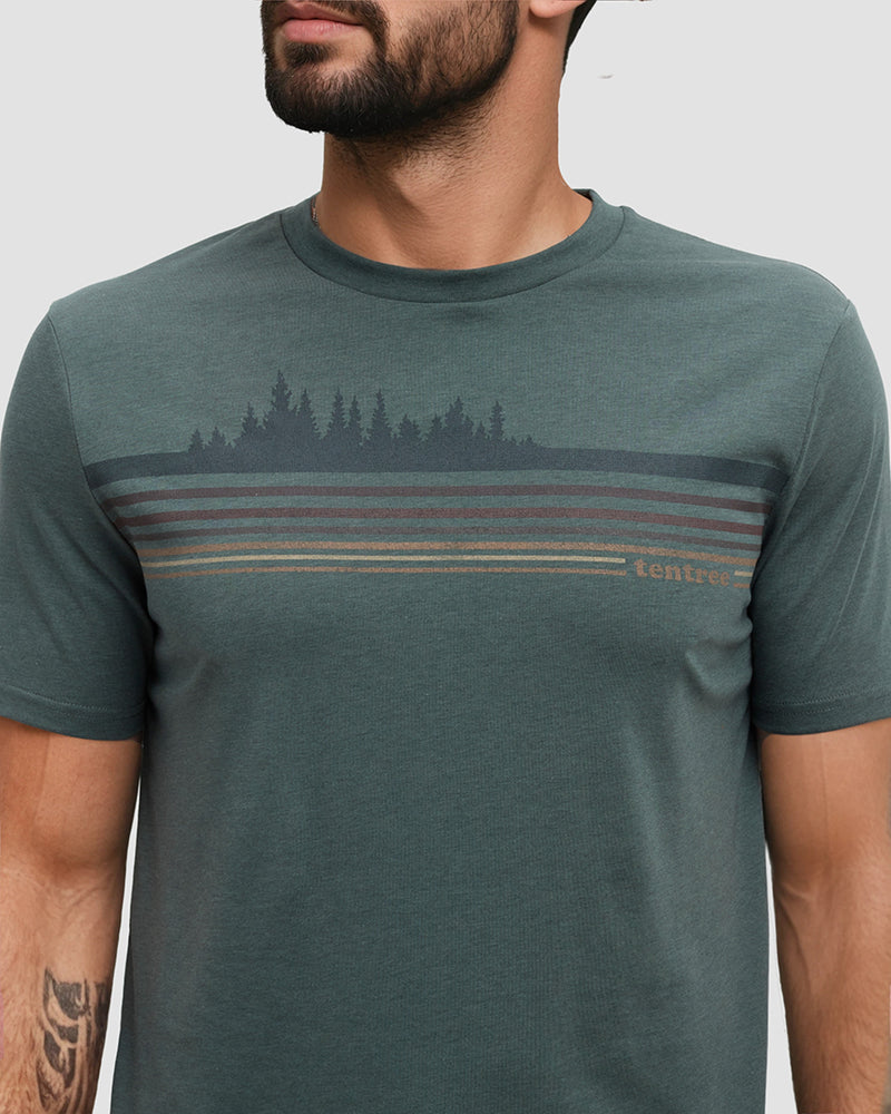 Wildfire Retro Treeline T-Shirt-2