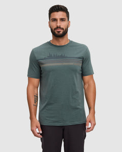Wildfire Retro Treeline T-Shirt-1