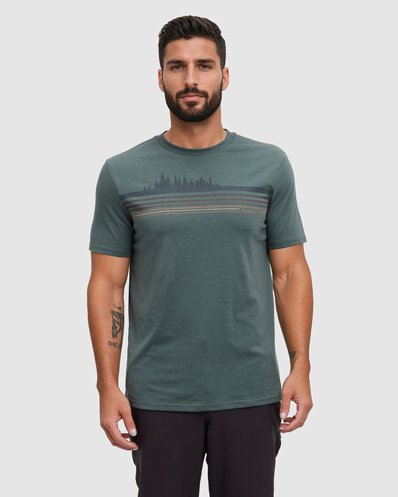 Wildfire Retro Treeline T-Shirt-1