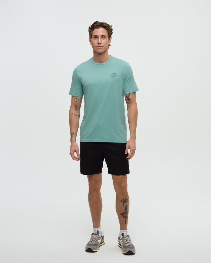 Haiti Palm Overlay T-Shirt-2