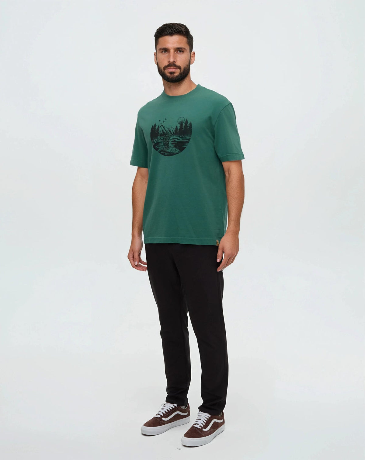Regenerative Lake Life Portal T-Shirt-3