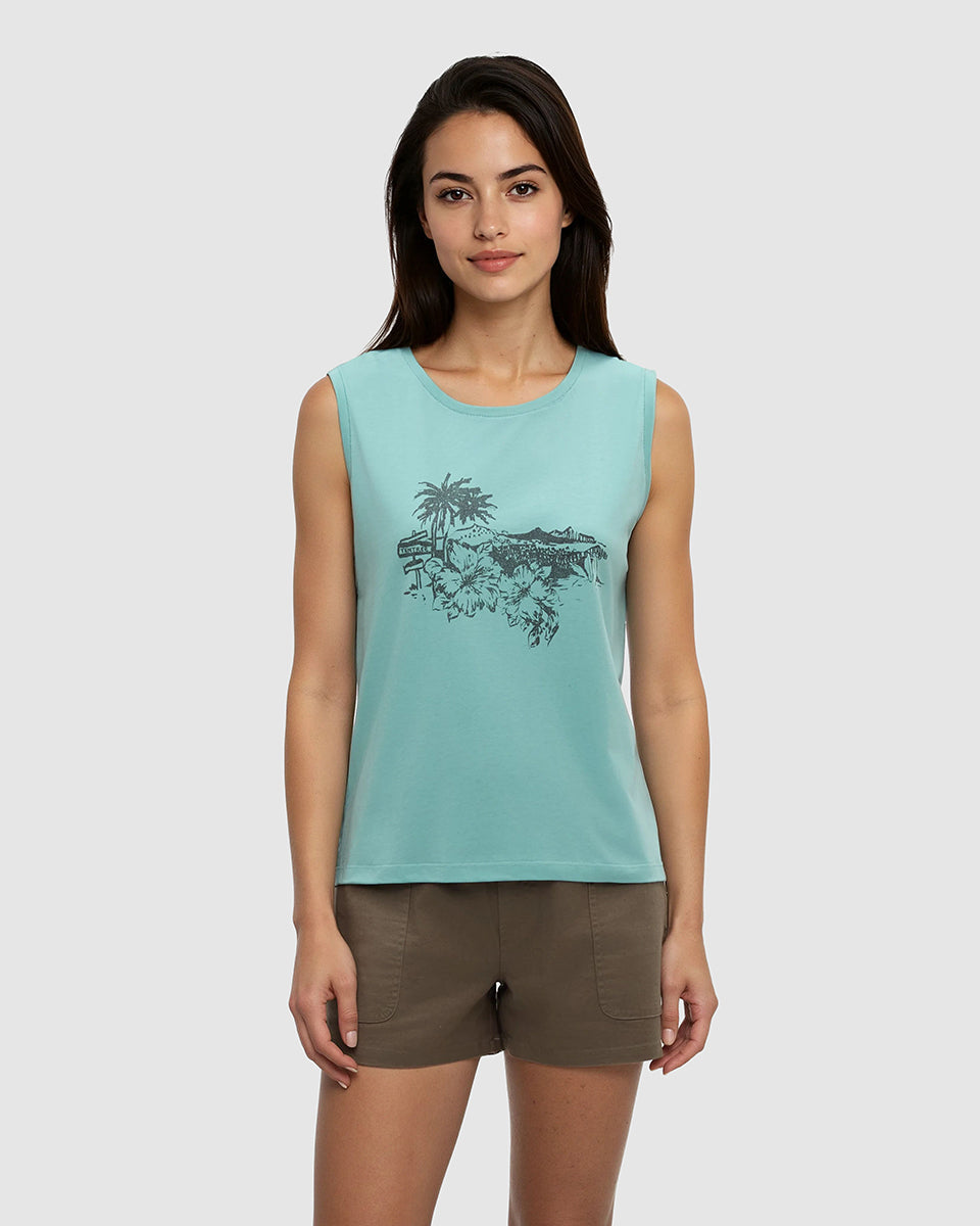 Haitian Hibiscus Tank-1