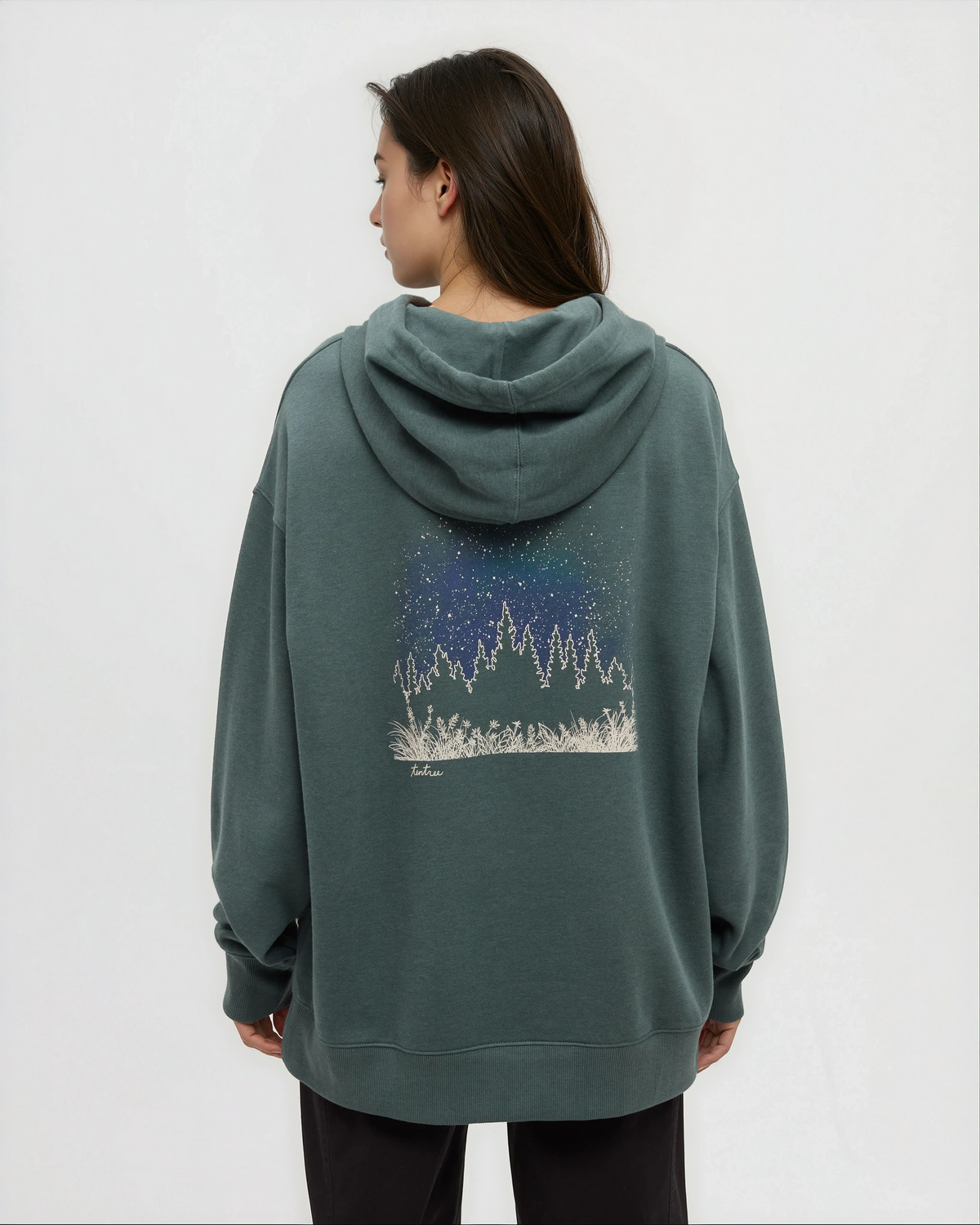 Parks Landscape Oversized Hoodie