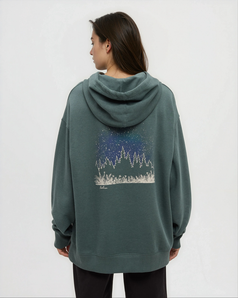 Parks Landscape Oversized Hoodie-1
