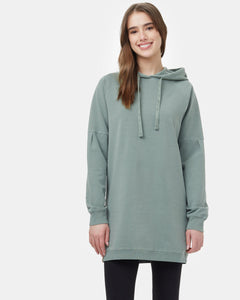Oversized French Terry Hoodie Dress-1
