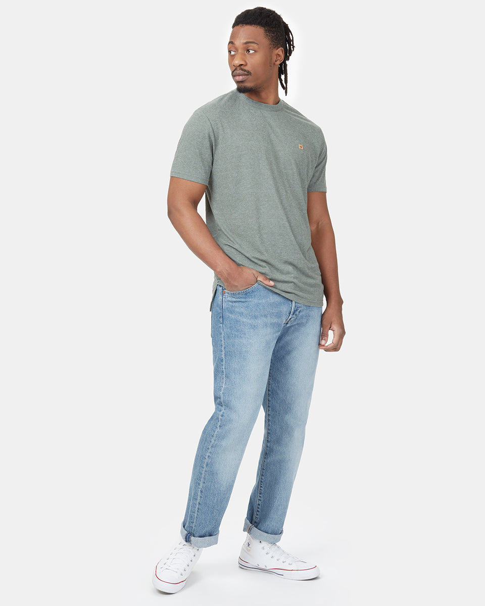 Hemp Step Hem T-Shirt-1