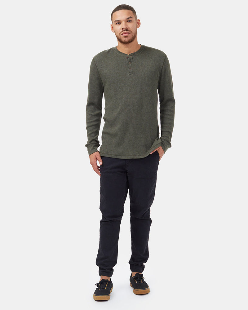 TreeWaffle Henley Longsleeve-1