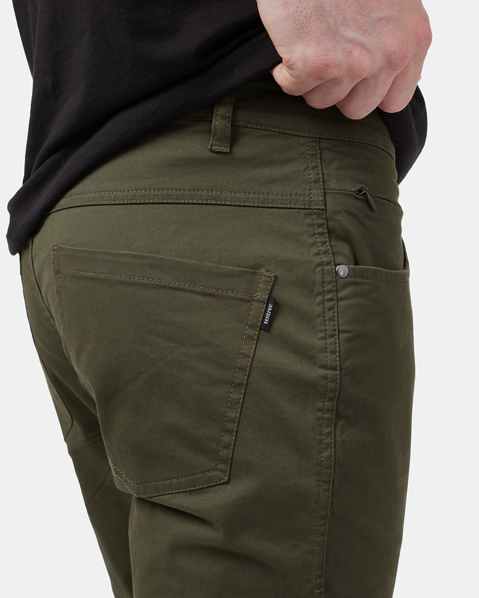 Twill Slim Pant-5