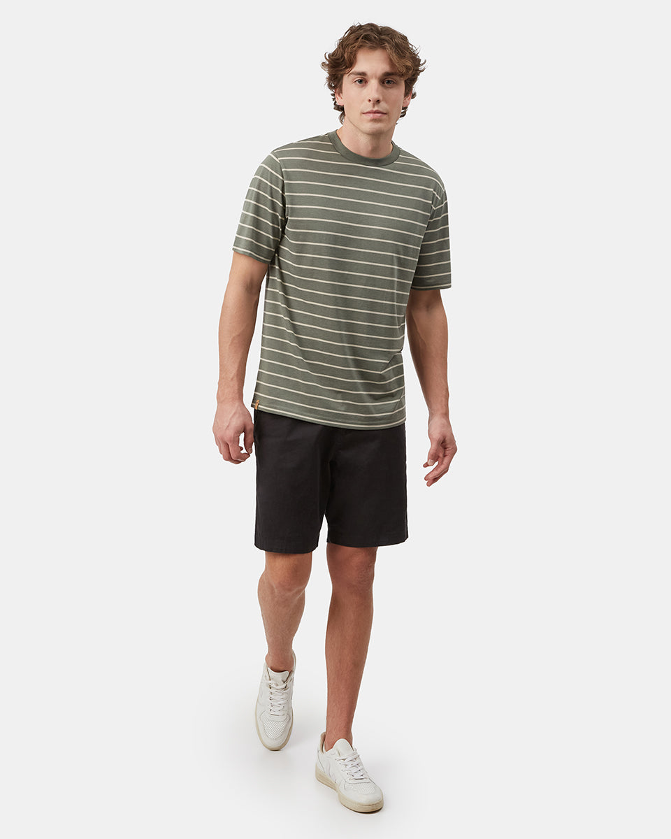 Stripe Relaxed T-Shirt-2