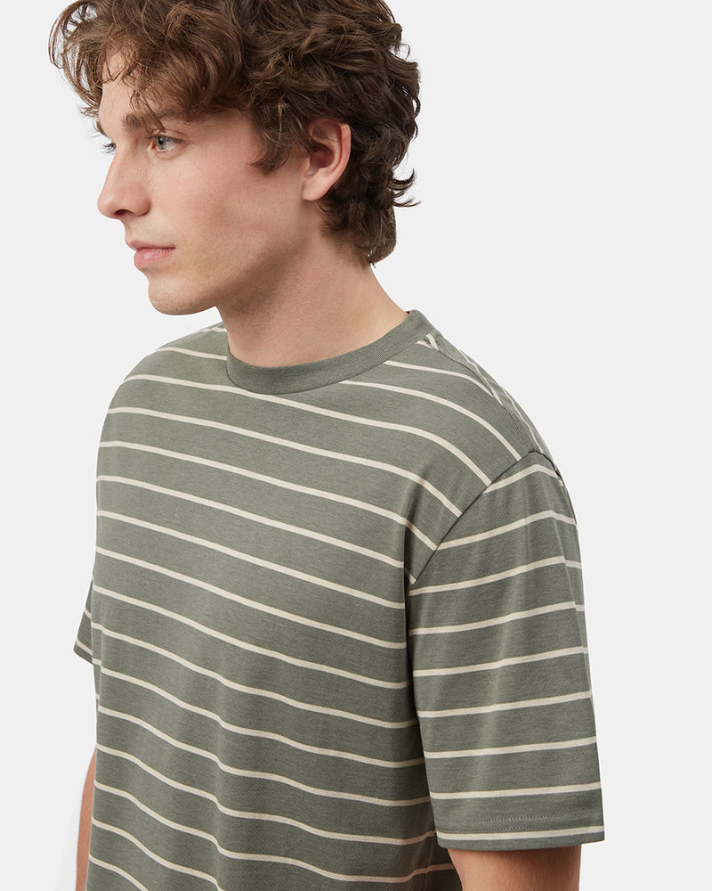 Stripe Relaxed T-Shirt-4