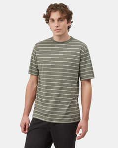 Stripe Relaxed T-Shirt-1