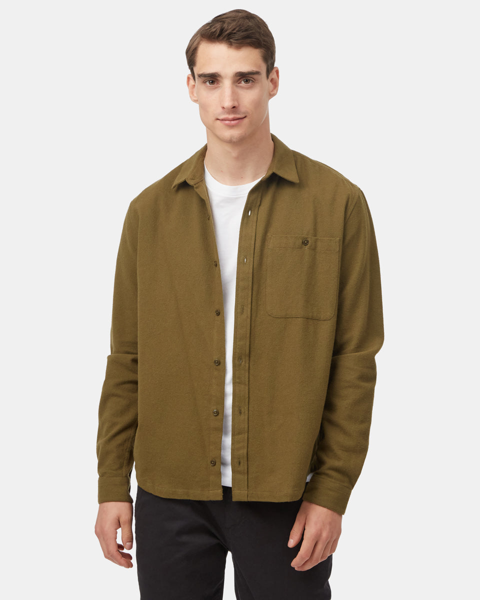 Forest Flannel Shirt-1