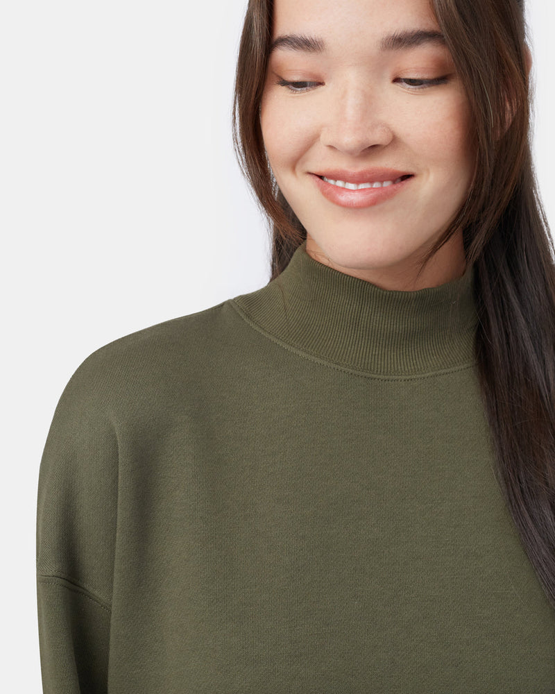 Oversized Mockneck Fleece-4