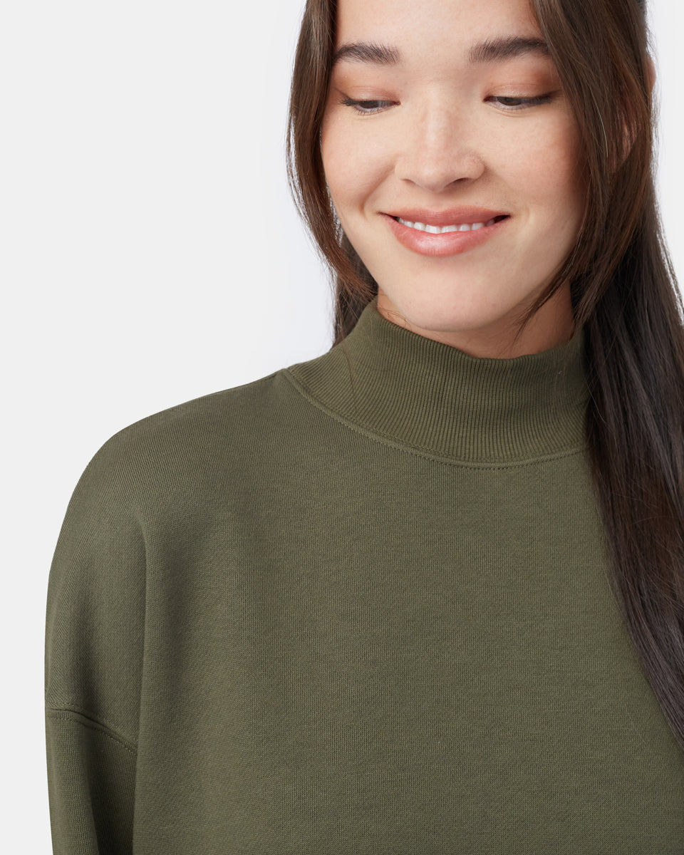 Oversized Mockneck Fleece-4