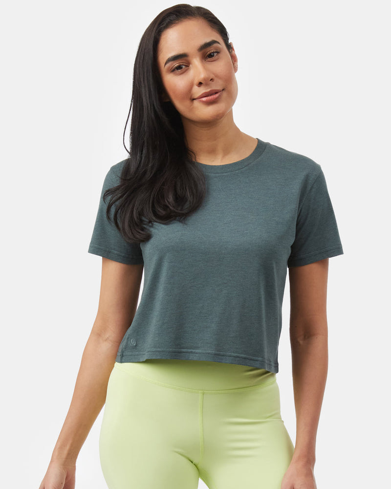 TreeBlend Cropped Relaxed T-Shirt-2