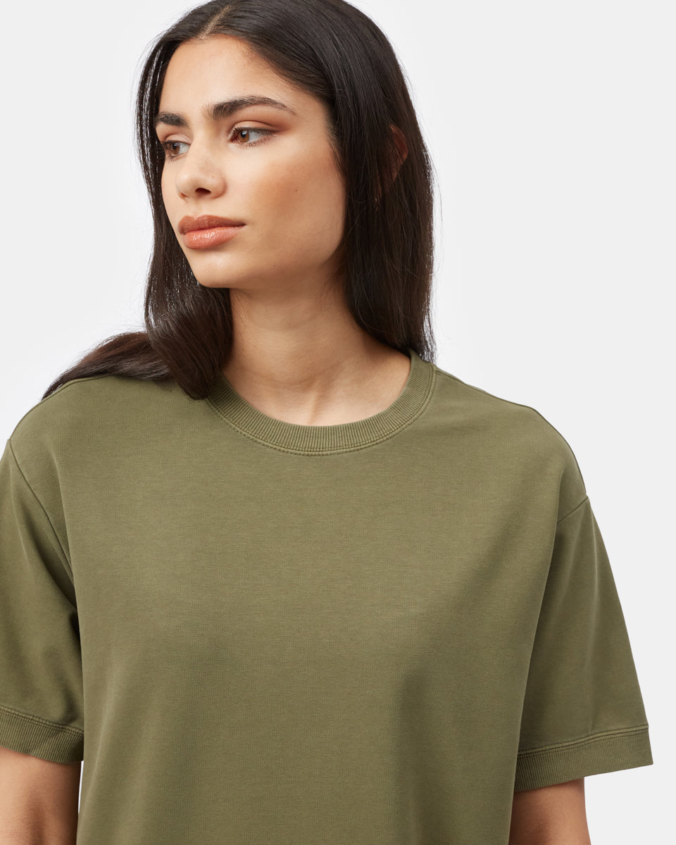 French Terry SS Dress-5