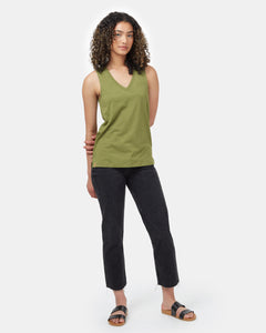 TreeBlend V-Neck Tank-1