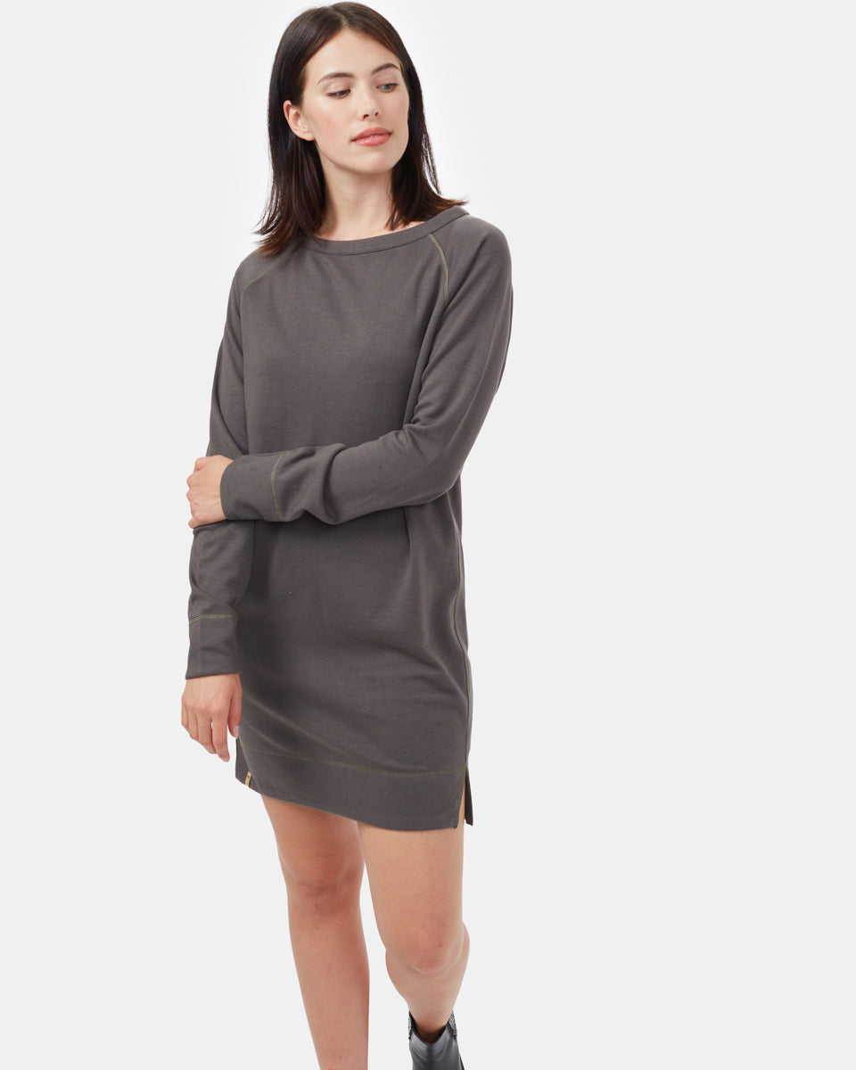 Ponte Raglan Dress-2