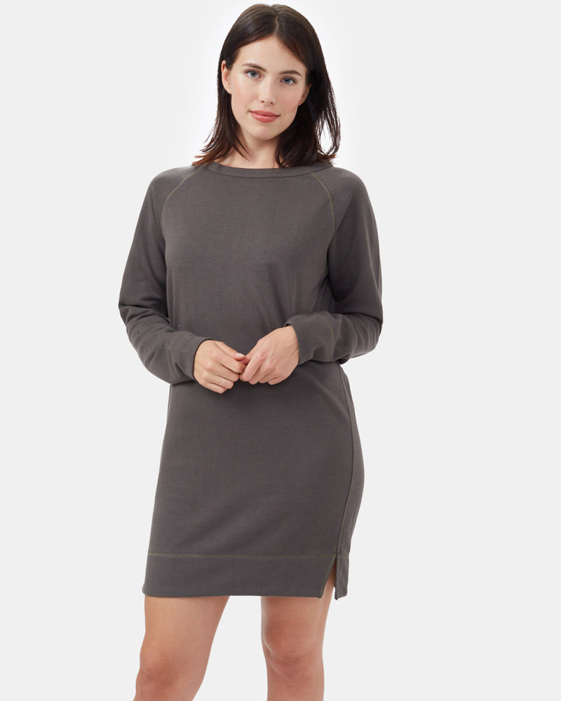 Ponte Raglan Dress-4