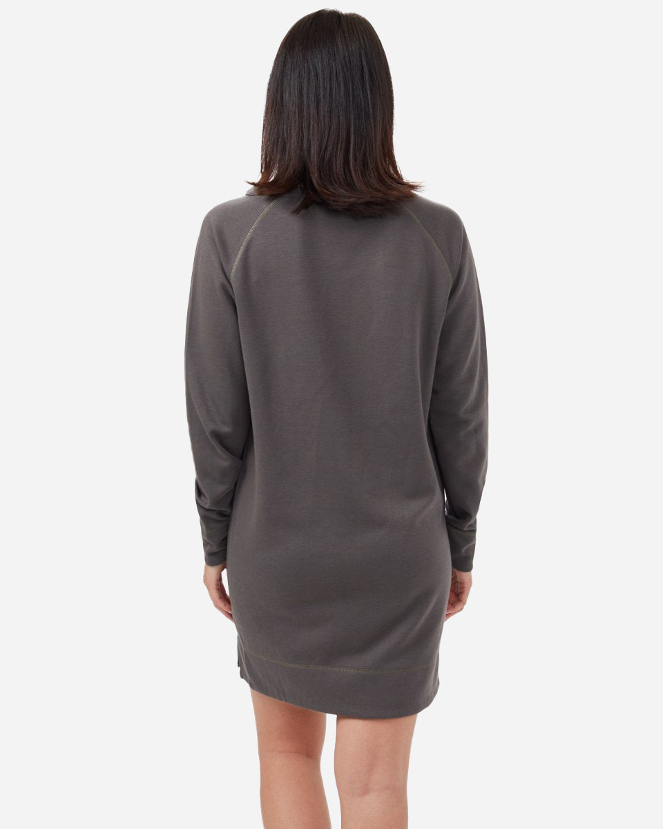 Ponte Raglan Dress-3