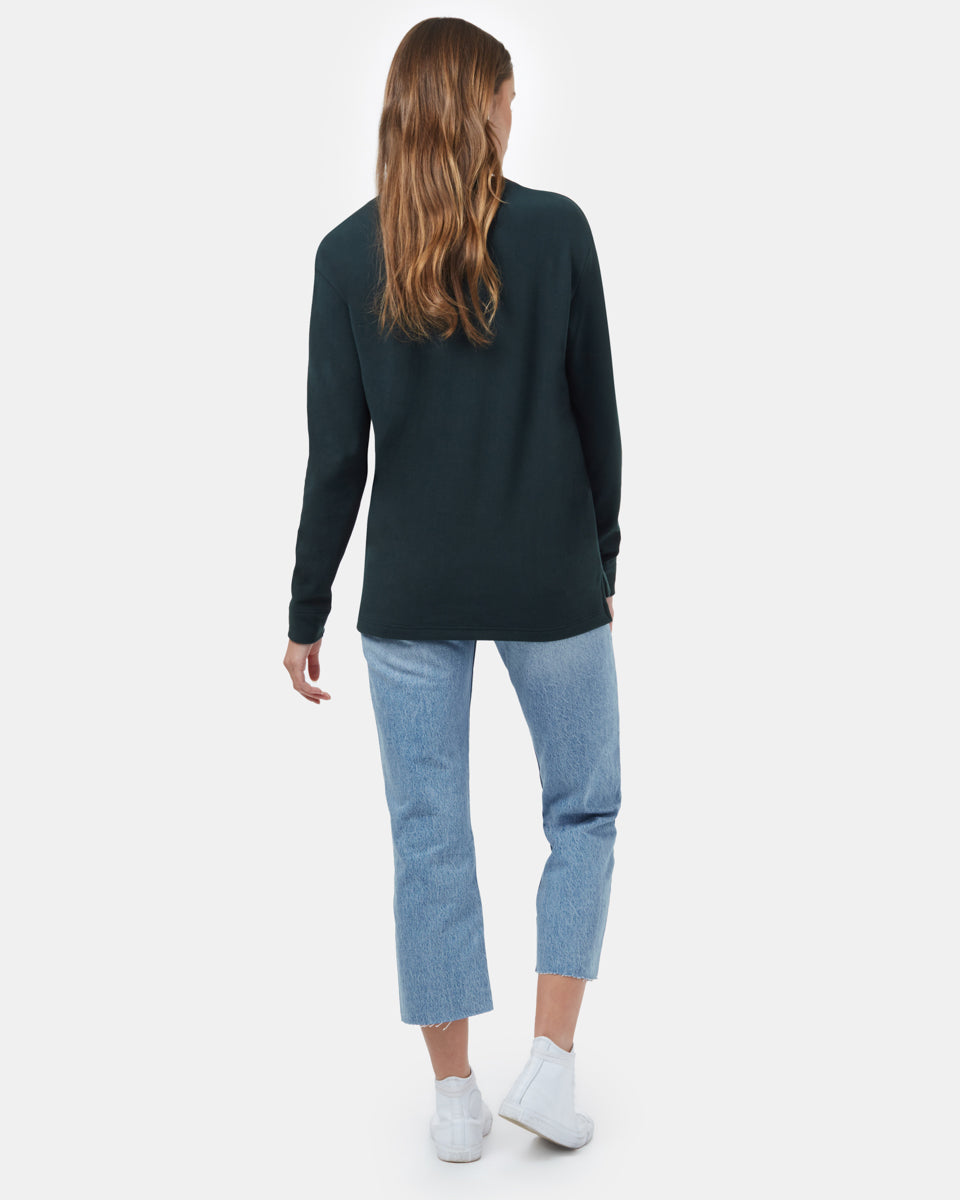 Luxe V-Neck Fleece-3