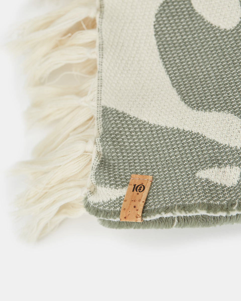 Organic Cotton Vintage Jungle Beach Blanket-3