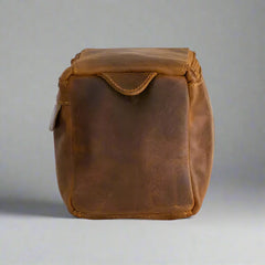 Greenwood Leather Darwin Travel Wash Bag-3