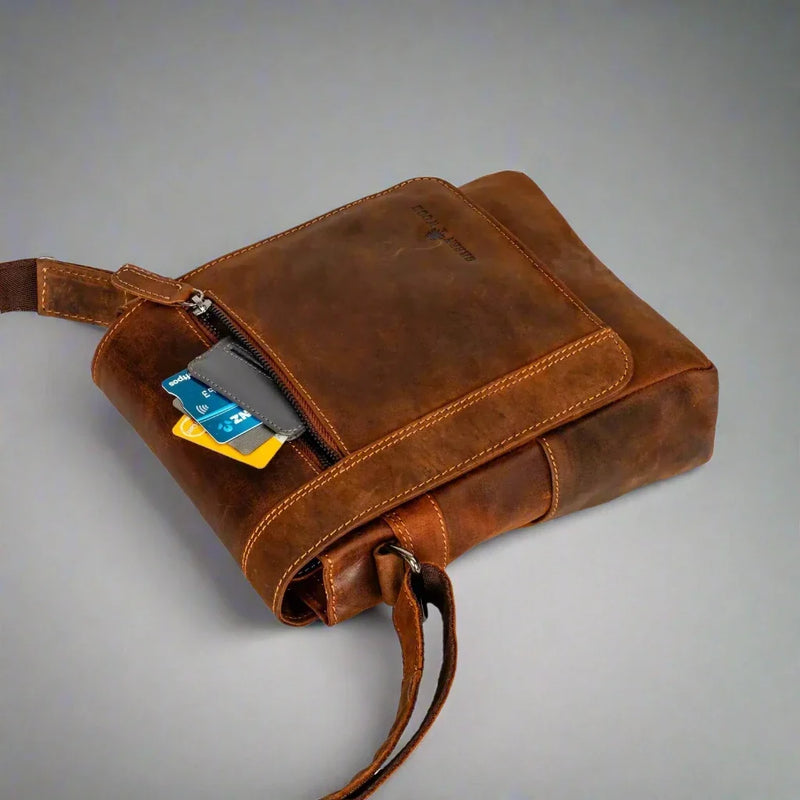 Greenwood Leather Henry Mini-Messenger Bag-3