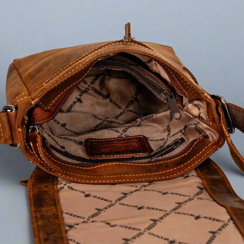 Greenwood Leather Henry Mini-Messenger Bag-5