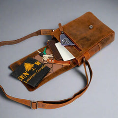 Greenwood Leather Henry Mini-Messenger Bag-4
