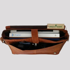 Greenwood Leather Laptop Bag-9