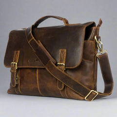 Greenwood Leather Laptop Bag-4
