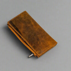 Greenwood Leather RFID Wallet with Zipper Pocket-5
