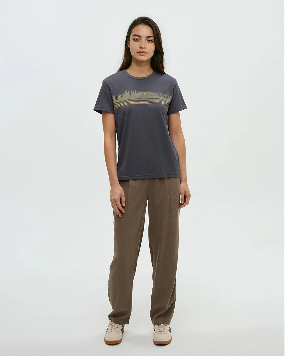 Wildfire Retro Treeline T-Shirt-2