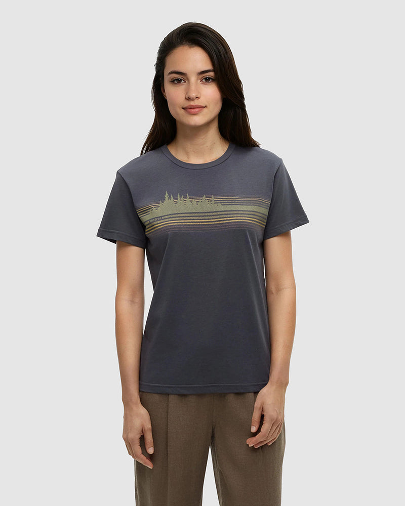 Wildfire Retro Treeline T-Shirt-1