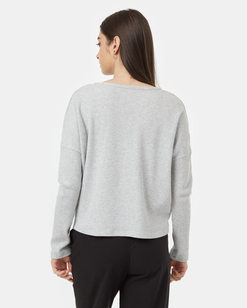 Treewaffle Tie Front Top-3
