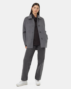 Wool Button Front Coat-2