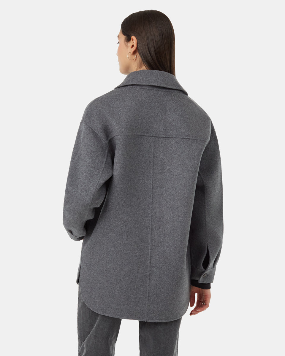 Wool Button Front Coat-3