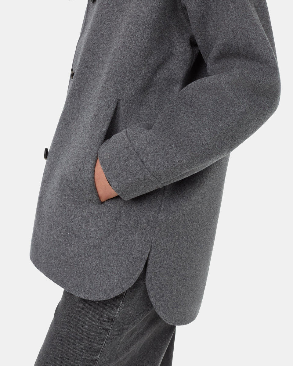 Wool Button Front Coat-5
