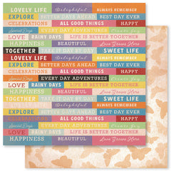 Grow with Love D 12x12 Paper (12pc Bulk Pack) 33093-1