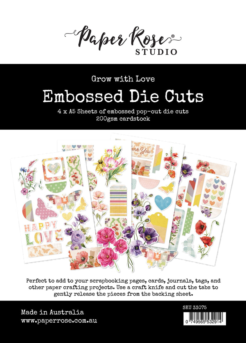 Grow with Love Embossed Die Cuts 33075-1
