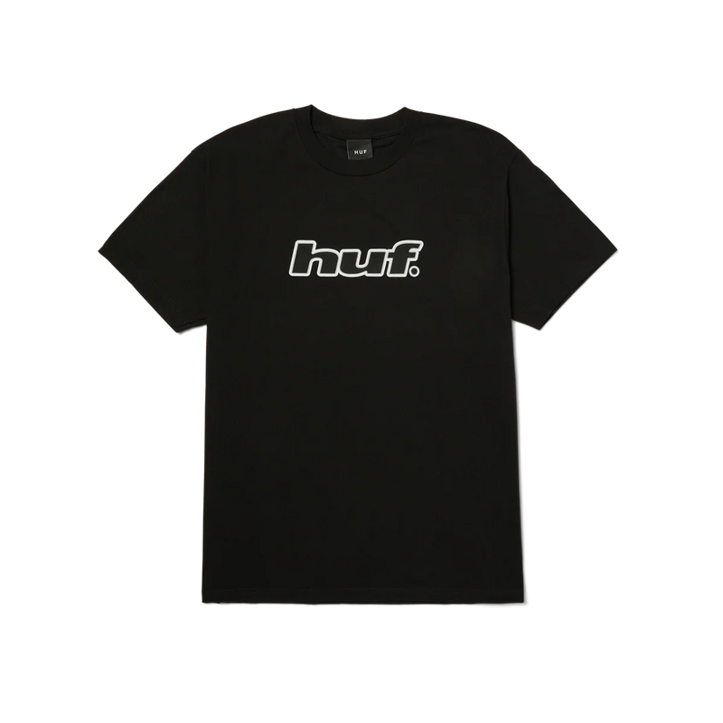 HUF 'H Dot' Tee - Black-1