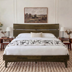 Aurora Solid Wood Bed Frame-3