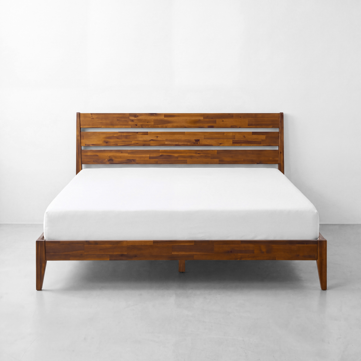 Emery Solid Wood Bed Frame-2