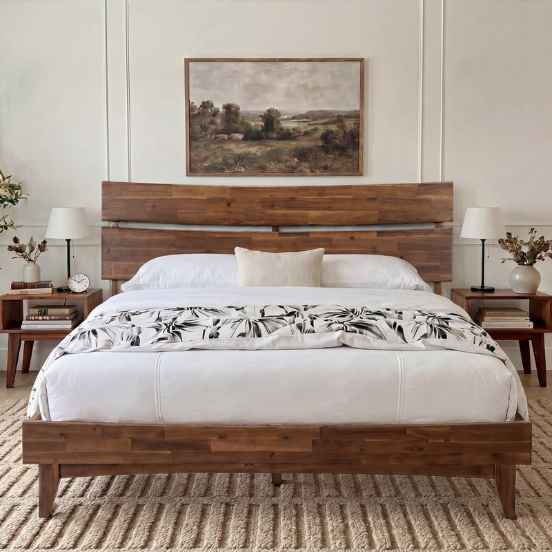 Aurora Solid Wood Bed Frame-33