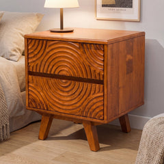 Harmony Solid Wood Nightstand-2