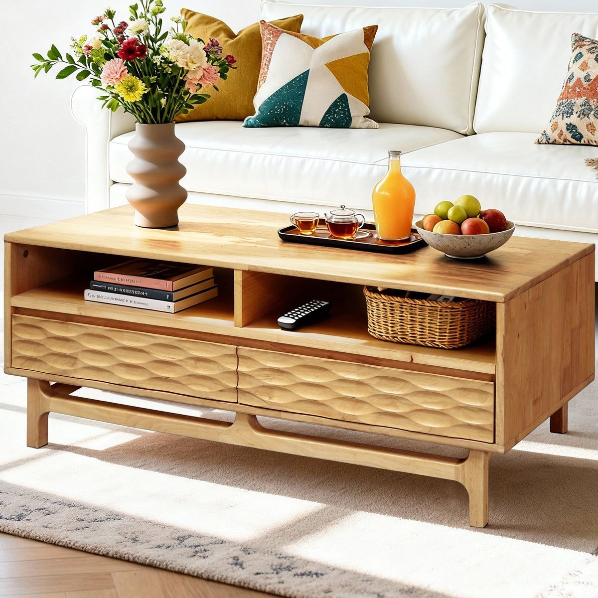 Elara Wooden Coffee Table-20